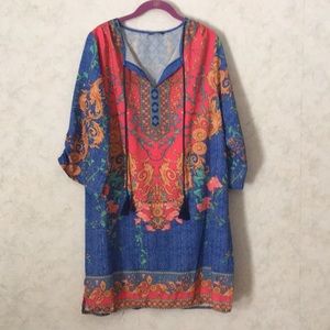 Colorful tunic